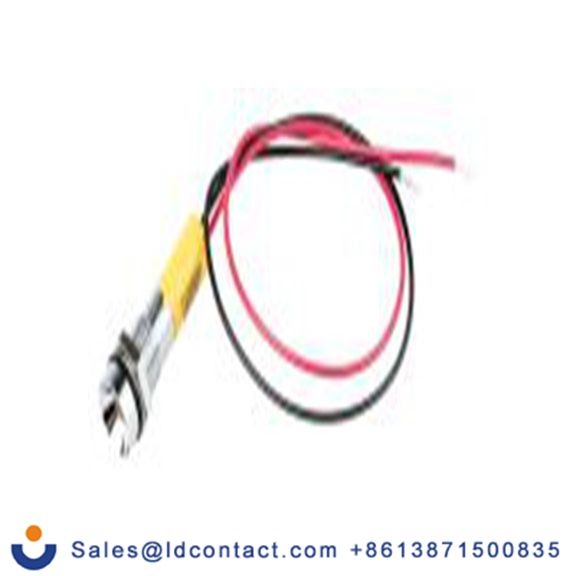 RS PRO 723-9592  黄色 面板安装指示器, 220 V ac 导线端接, 凹入式边框, 银色边框, IP40