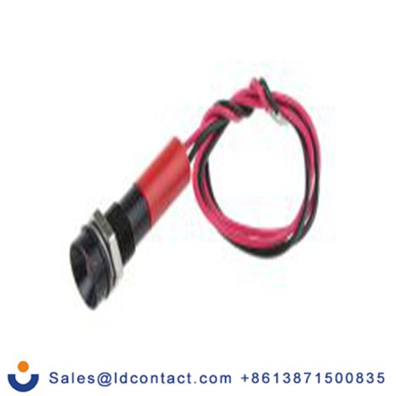 RS PRO 723-9630  红色 面板安装指示器, 110 V ac 导线端接, 凹入式边框, IP40