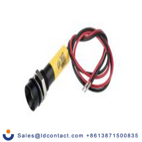 RS PRO 723-9656  黄色 面板安装指示器, 220 V ac 导线端接, 凹入式边框, IP40