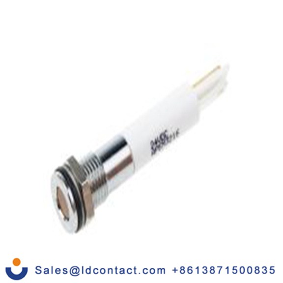 RS PRO 838-5592  橙色 面板安装指示器, 24 V dc 焊片端接, 平齐边框, 银色边框, IP40