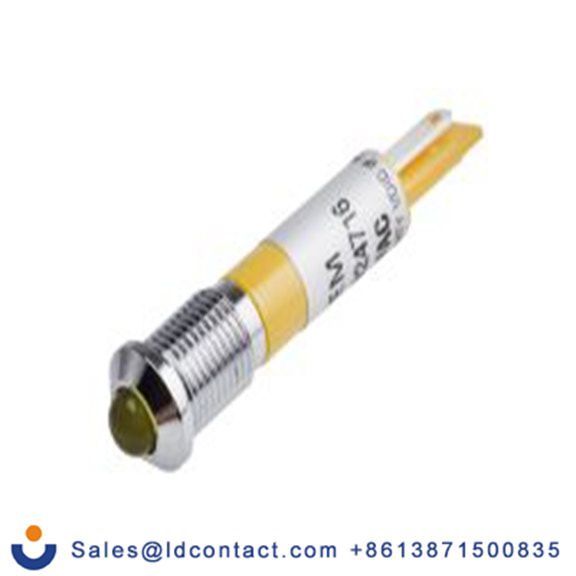 RS PRO 846-2706  黄色 面板安装指示器, 110 V ac, 凸型边框, 银色边框, IP40