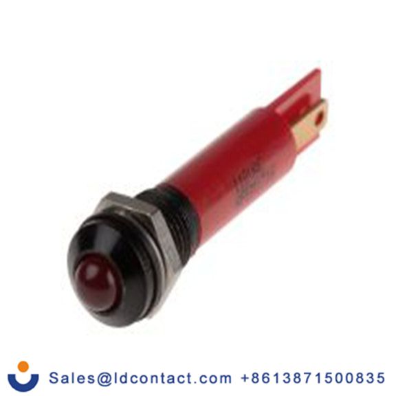 RS PRO 846-2721  红色 面板安装指示器, 110 V ac, 凸型边框, IP40
