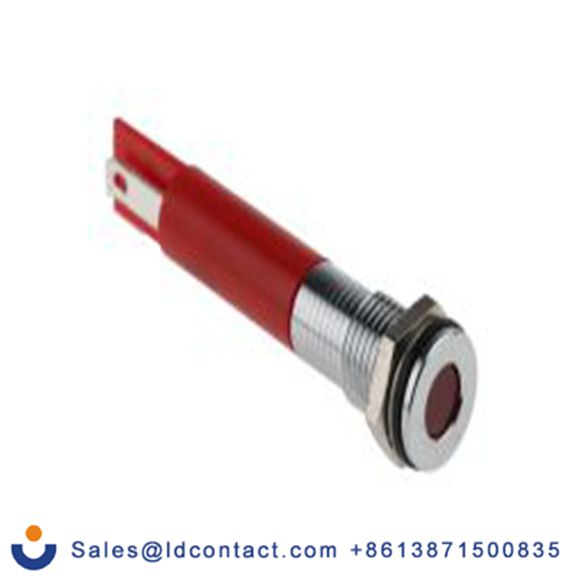 RS PRO 846-2901  红色 面板安装指示器, 220 V ac, 平齐边框, 银色边框, IP40