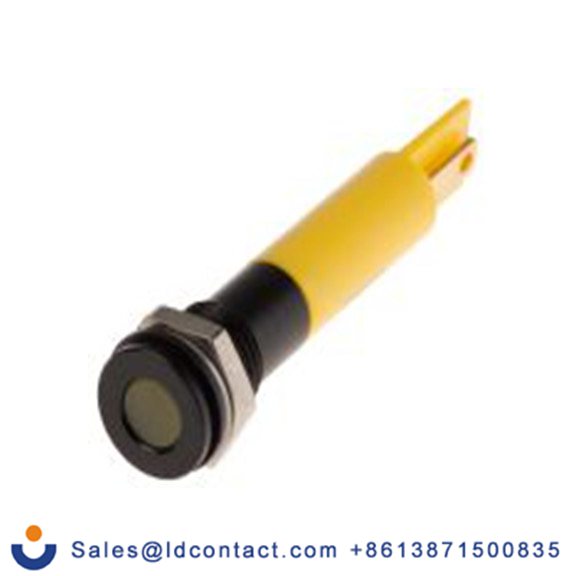 RS PRO 846-2920  黄色 面板安装指示器, 220 V ac, 平齐边框, IP40