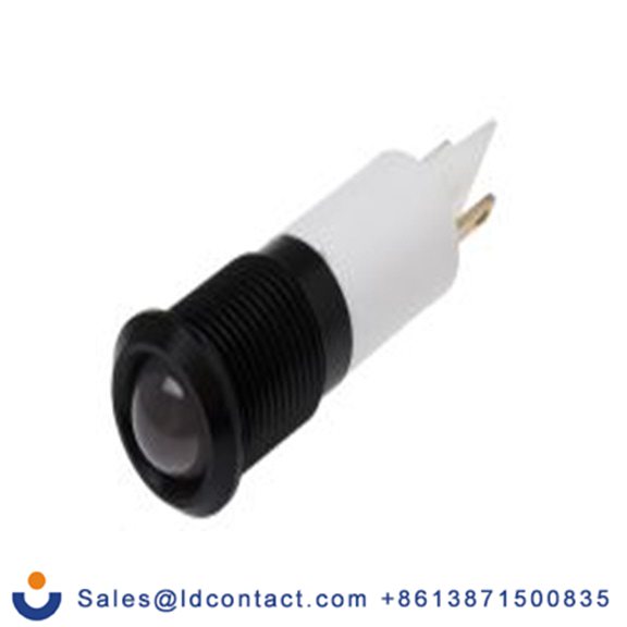 RS PRO 848-4636  白色 面板安装指示器, 220 V ac 焊片端接, 凸型边框, IP40