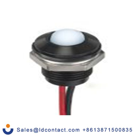 RS PRO 132-9142  白色 面板安装指示器, 24 V dc 导线端接, 凸型边框, IP40