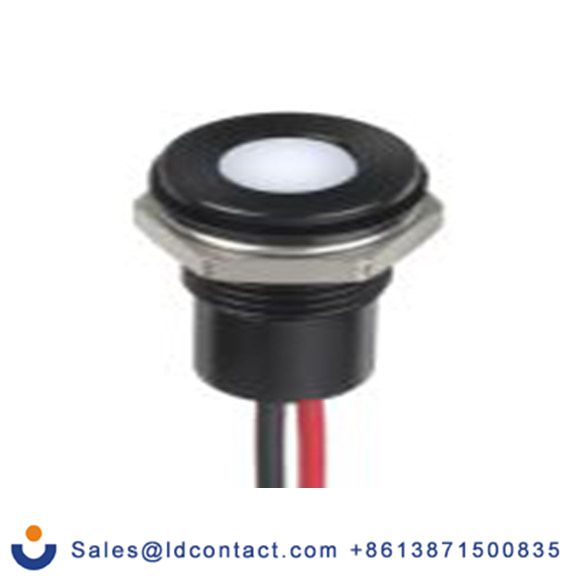 RS PRO 132-9157  白色 面板安装指示器, 24 V dc 导线端接, 平齐边框, IP40