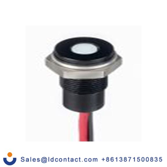 RS PRO 171-3833  白色 面板安装指示器, 21.6 V dc, 26.4 V dc 导线端接, 平齐边框, IP40