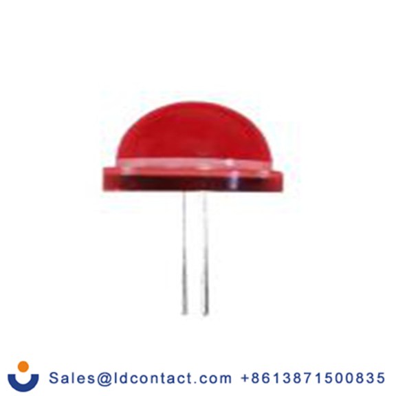 RS PRO 254-5689  6.9 V 通孔 LED, 红色, 带引线, 2针, 640 nm