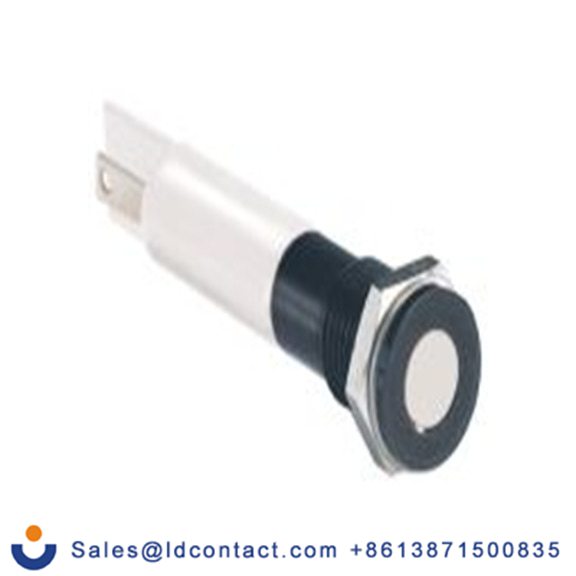 RS PRO 700-1748  白色 面板安装指示器, 12 V dc 焊接片端接, 平齐边框, IP40