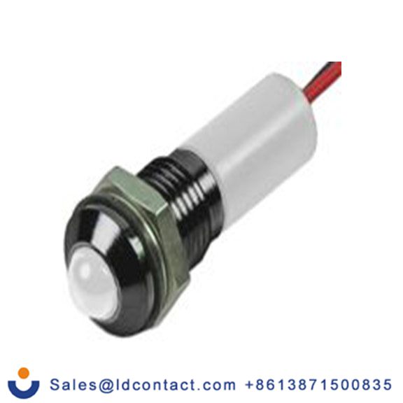 RS PRO 722-7899  红色 面板安装指示器, 24 V dc 导线端接, 凸型边框, IP40