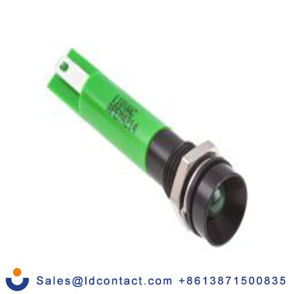 RS PRO 846-2768  绿色 面板安装指示器, 110 V ac, 凹入式边框, IP40