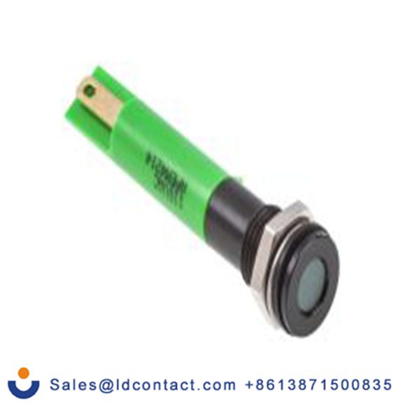 RS PRO 846-2803  绿色 面板安装指示器, 110 V ac, 平齐边框, IP40