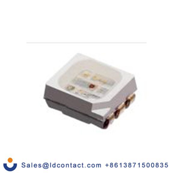 RS PRO 280-097  3.6 V 表面安装 面板安装 LED 指示灯, 彩色, PLCC 6, 6针