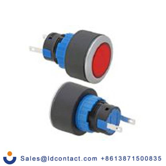 RS PRO 325-296  红色 面板安装指示器, 12 V 引脚端子端接, IP65