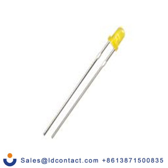 RS PRO 588-779 通孔 红外LED, 592 nm波长, 1个LED, 60 °半强, 圆形透镜