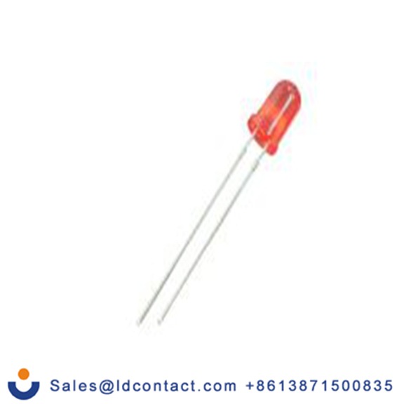 RS PRO 588-784 通孔 红外LED, 632 nm波长, 1个LED, 60 °半强, 圆形透镜