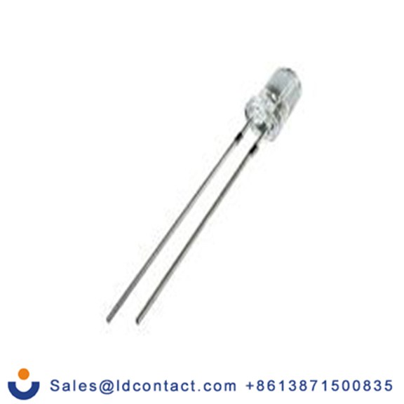 RS PRO 588-793 通孔 红外LED, 1个LED, 15 °半强, 圆形透镜