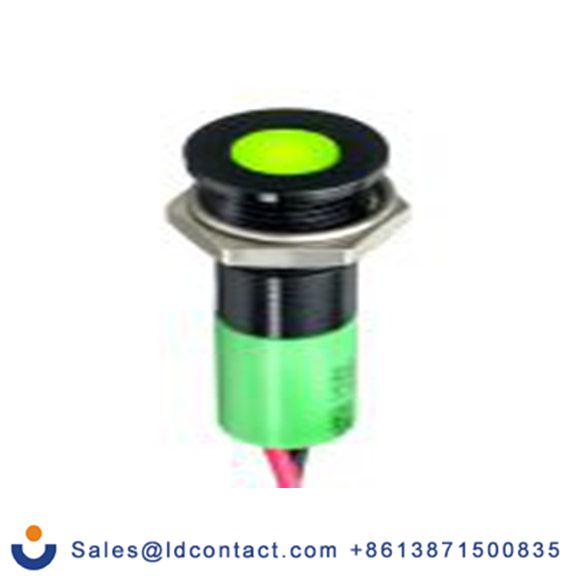 RS PRO 249-4309  指示器 亮绿 面板安装指示器, 电线端接, IP40 24V dc 8 mm, Q8系列