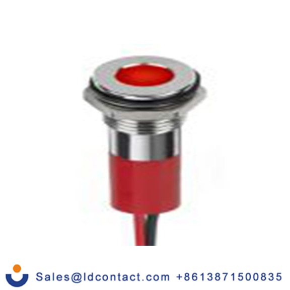 RS PRO 249-4320  指示器 鲜红色 面板安装指示器, 电线端接, IP40 2V dc 8 mm, Q8系列