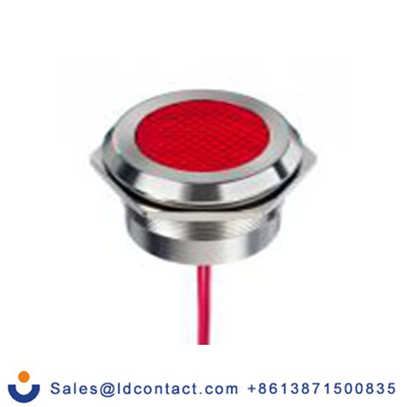 RS PRO 253-8520  指示器 红色 面板安装指示器, 电线端接, IP69K, IP40 24V ac/dc 30 mm, Q30系列