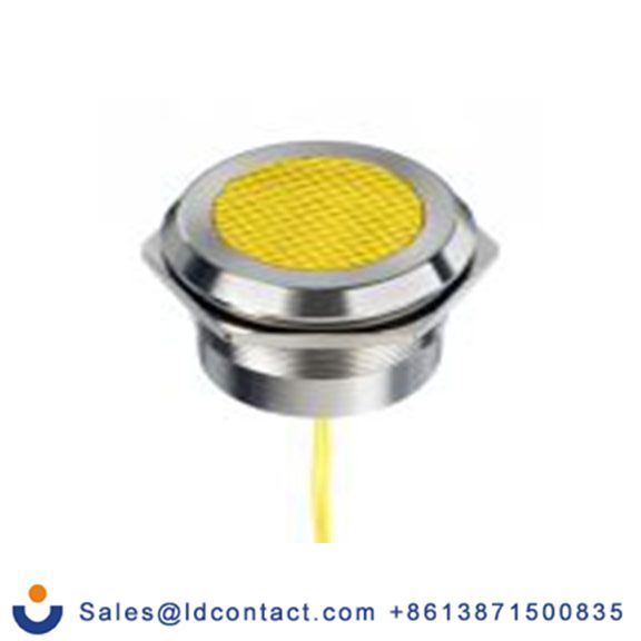 RS PRO 253-8522  指示器 黄色 面板安装指示器, 电线端接, IP40, IP69K 24V ac/dc 30 mm, Q30系列