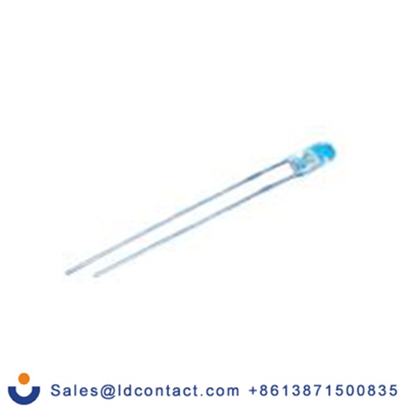 RS PRO 254-5699  2.4 V 通孔 LED, 红色, 3 mm, 2针, 640 nm