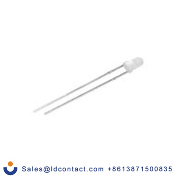 RS PRO 254-5709  2.4 V 通孔 LED, 深红, 绿色, 黄色, 3 mm, 1个LED, 2针, 630 to 571 nm