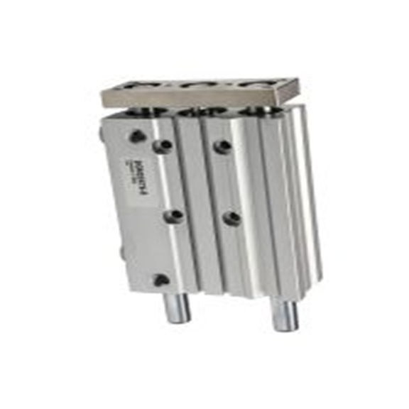 RS PRO,180-289,带导杆气缸, 20 mm孔径, 橡胶缓冲, SGM系列 75 mm, 双动式