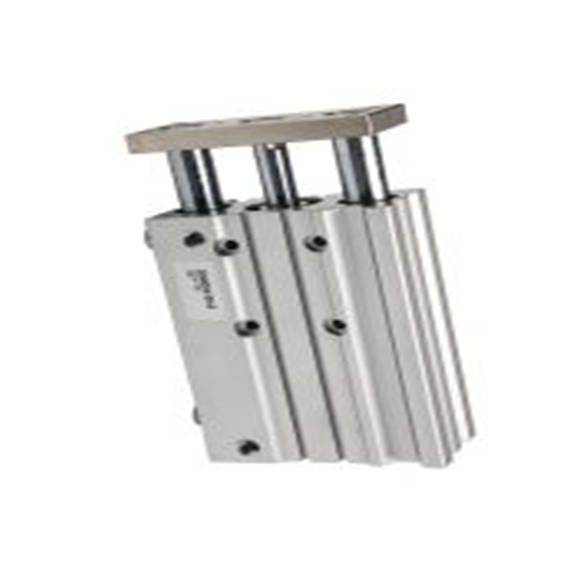 RS PRO,180-290,带导杆气缸, 25 mm孔径, 橡胶缓冲, SGM系列 100 mm, 双动式