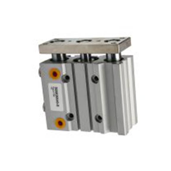 RS PRO,180-297,带导杆气缸, 25 mm孔径, 橡胶缓冲, SGM系列 40 mm, 双动式