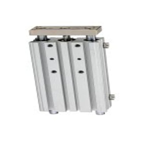 RS PRO,180-331,带导杆气缸, 12 mm孔径, 橡胶缓冲, SGM系列 80 mm, 双动式