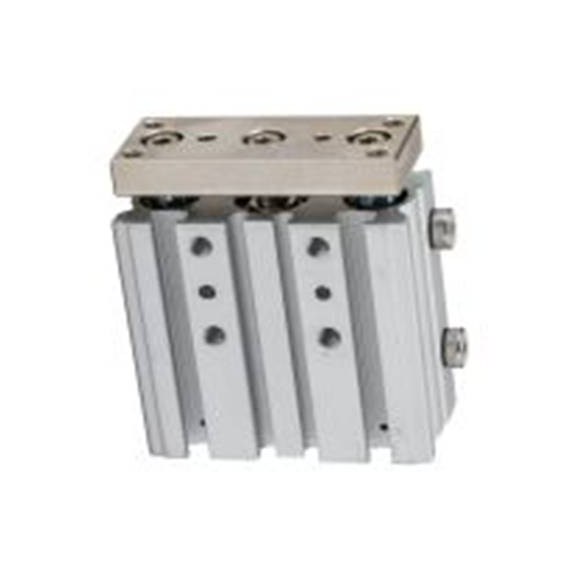 RS PRO,180-335,带导杆气缸, 16 mm孔径, 橡胶缓冲, SGM系列 25 mm, 双动式