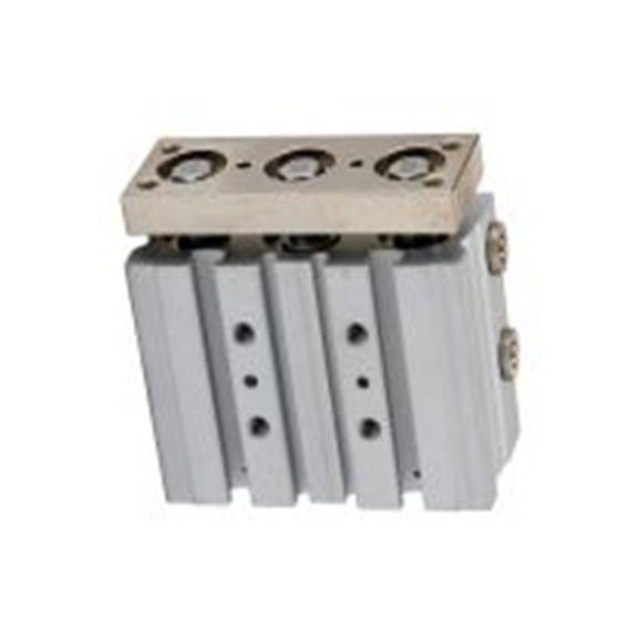 RS PRO,180-340,带导杆气缸, 20 mm孔径, 橡胶缓冲, SGM系列 25 mm, 双动式