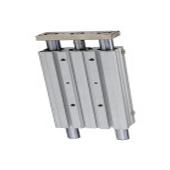 RS PRO,180-347,带导杆气缸, 32 mm孔径, 橡胶缓冲, SGM系列 160 mm, 双动式