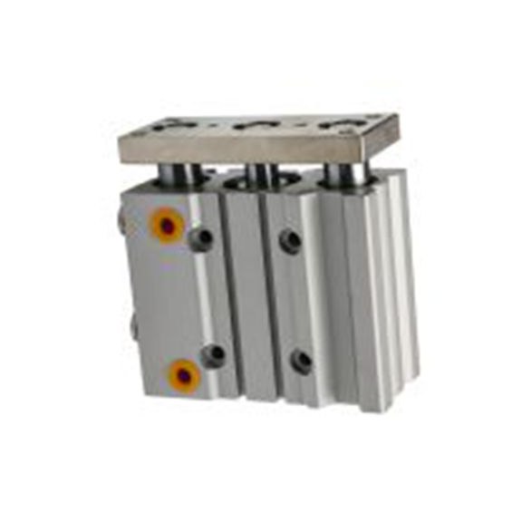 RS PRO,180-353,带导杆气缸, 40 mm孔径, 橡胶缓冲, SGM系列 50 mm, 双动式