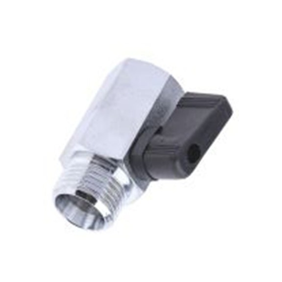 RS PRO,486-356,液压球阀, 2-way, G连接口螺纹, 镀铬黄铜主体, S35系列