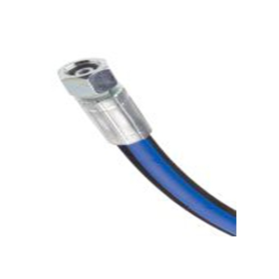 RS PRO,110-1991,高压胶管总成 合成橡胶 钢丝胶管, 662 mm总长, 400 bar最大压力, 6.35 mm内径