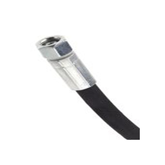 RS PRO,110-1993,高压胶管总成 合成橡胶 钢丝胶管, 962 mm总长, 400 bar最大压力, 6.35 mm内径