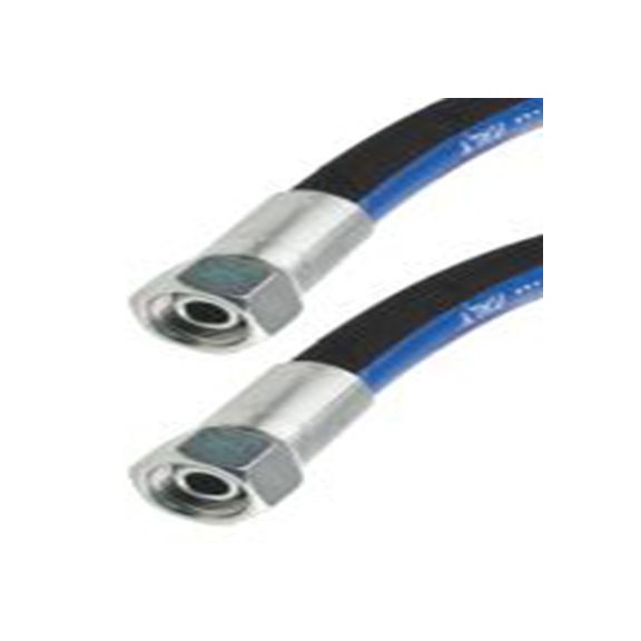 RS PRO,110-2015,高压胶管总成 合成橡胶 钢丝胶管, 956 mm总长, 275 bar最大压力, 12.7 mm内径