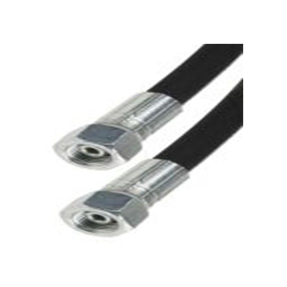 RS PRO,110-2242,高压胶管总成 尼龙 钢丝胶管, 2 m总长, 210 bar最大压力, 6.35 mm内径