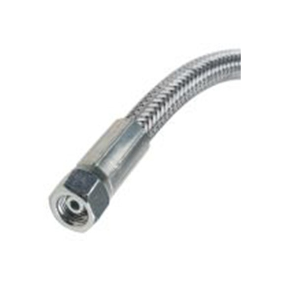 RS PRO,110-2244,高压胶管总成 电镀钢丝 钢丝胶管, 750 mm总长, 190 bar最大压力, 6.35 mm内径