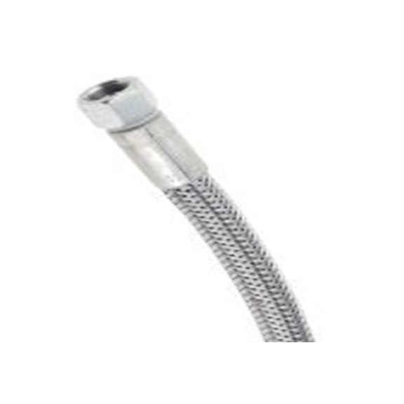 RS PRO,110-2250,高压胶管总成 电镀钢丝 钢丝胶管, 1 m总长, 155 bar最大压力, 9.53 mm内径