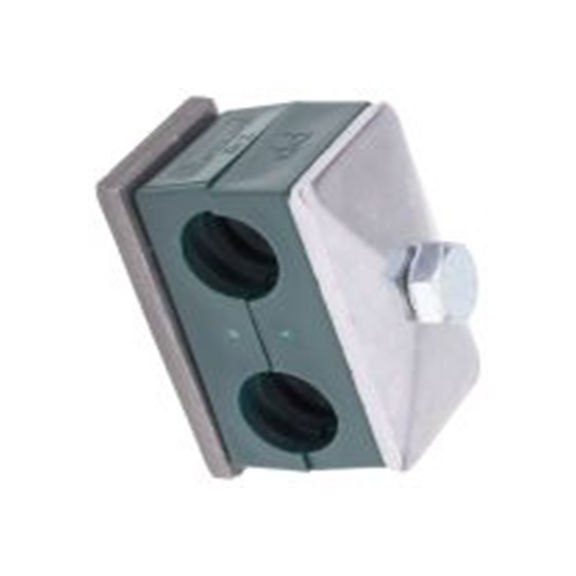 RS PRO,145-9766,管夹, 用于管外径16 mm, 夹间距1.2 m, -30 °C至90 °C