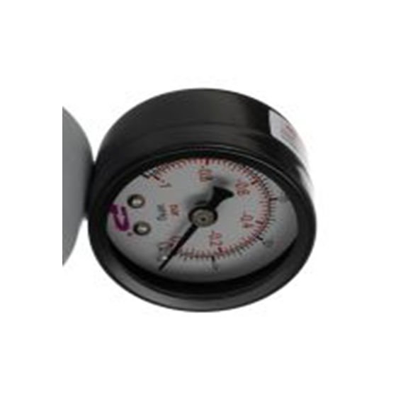 RS PRO,235-1298,BSP 1/8in 真空表 -1 bar 40 mm 0 bar, BSP 1/8 in接口, 钢表壳