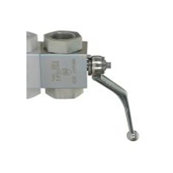 RS PRO,243-1816,液压球阀, 3-way, BSP 平行连接口螺纹, 钢主体, BK3系列