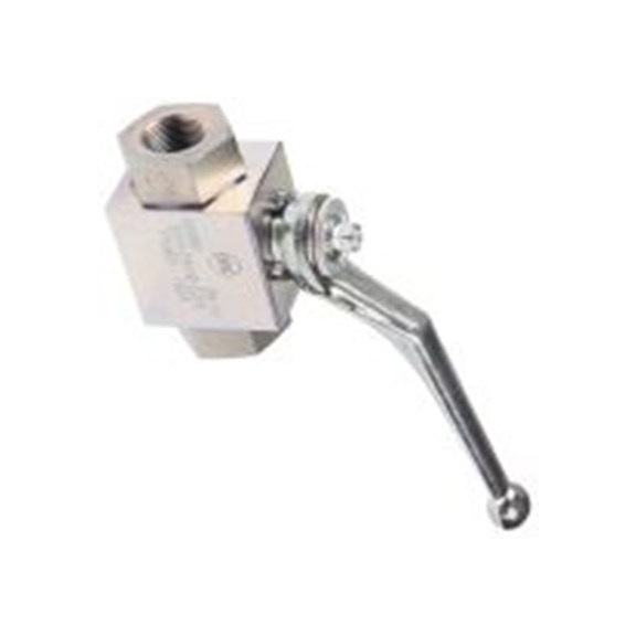 RS PRO,297-5833,液压球阀, 2路, G连接口螺纹, 锌钝化钢主体, BKH系列