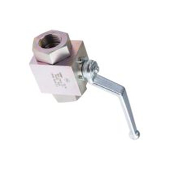 RS PRO,297-5877,液压球阀, 2路, G连接口螺纹, 锌钝化钢主体, BKH系列