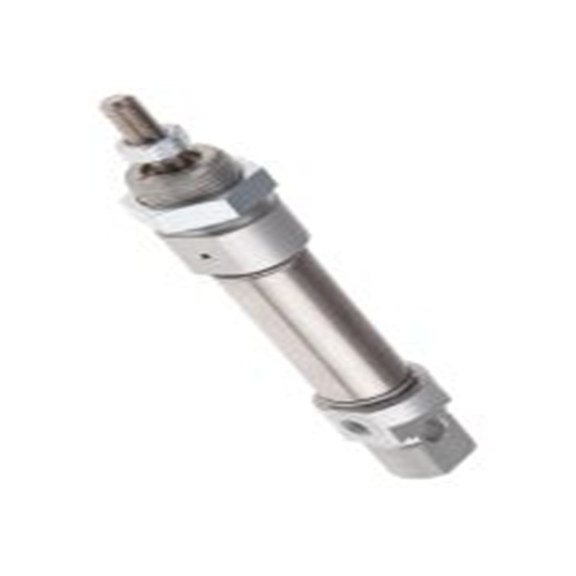 RS PRO,304-3319,单动式作用 气动活塞杆气缸, 20 mm孔径, 缓冲器缓冲 25 mm, ISO 6432系列