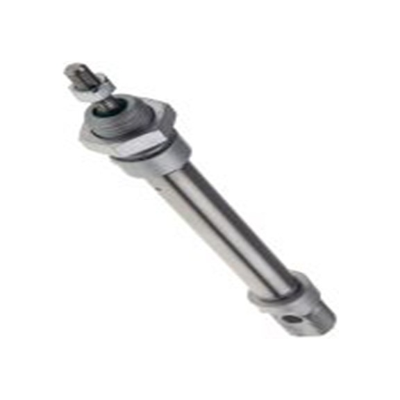 RS PRO,304-3779,双动式作用 气动活塞杆气缸, 12 mm孔径, 缓冲器缓冲 50 mm, ISO 6432系列